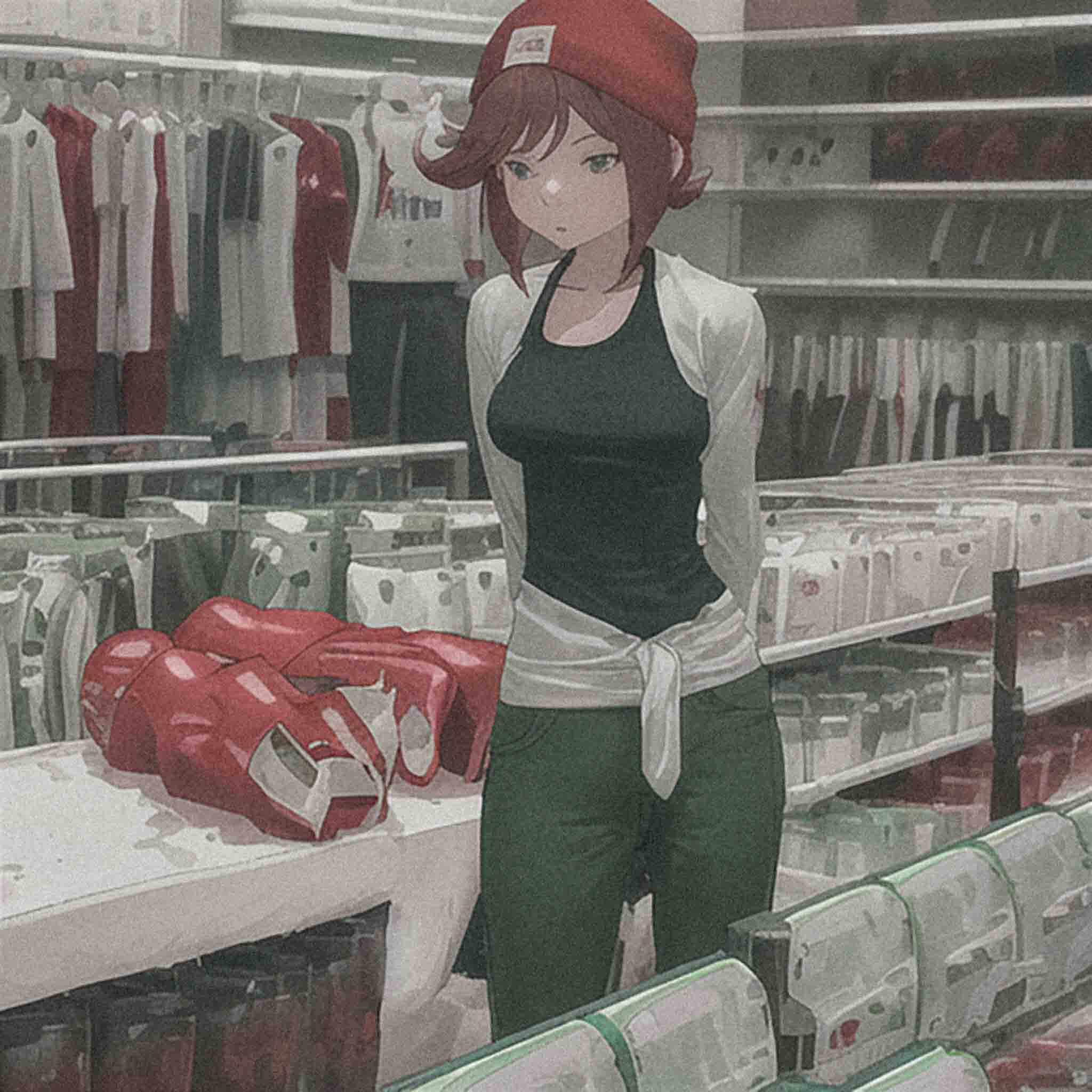 Tetsu check this out - Rin trying on gym clothes.jpg